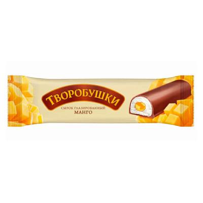 Сырок творожный Творобушки 20% с начинкой "Манго" 40г