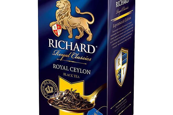  Чай черный Richard royal ceylon 25 пак в интернет-магазине продуктов с Преображенского рынка Apeti.ru