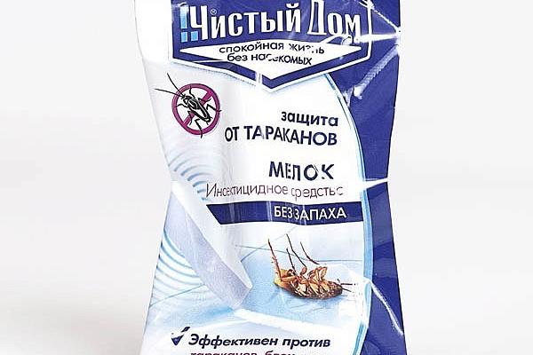  Мелок Чистый Дом от тараканов 1 шт*20 г в интернет-магазине продуктов с Преображенского рынка Apeti.ru