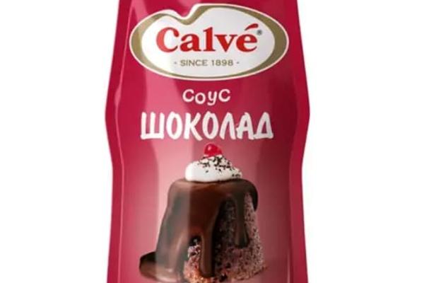  Соус шоколадный «Calve»  230 г в интернет-магазине продуктов с Преображенского рынка Apeti.ru