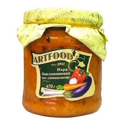 Икра баклажановая Artfood по-домашнему 470 г