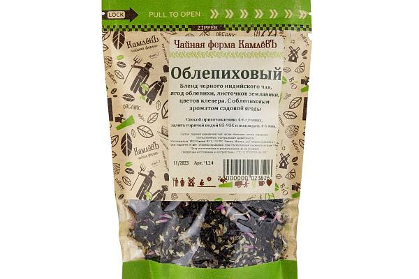  Чай черный КамлевЪ облепиховый 100 г в интернет-магазине продуктов с Преображенского рынка Apeti.ru