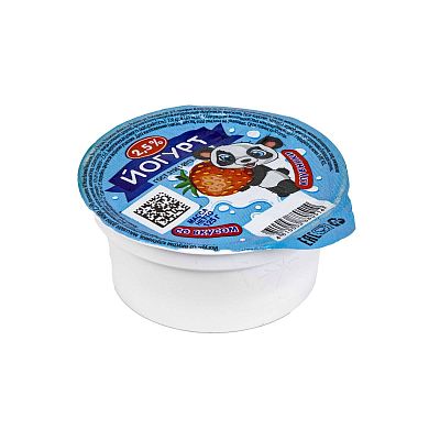 Йогурт со вкусом клубники 2,5 % 125 г, Рязанская область