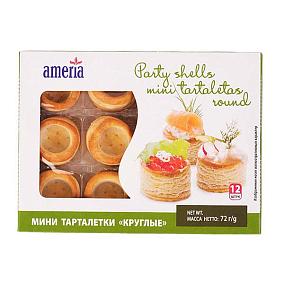  Тарталетки Ameria Mini  мини круглые 12 шт 72 г  в интернет-магазине свежих фермерских продуктов Apeti.ru