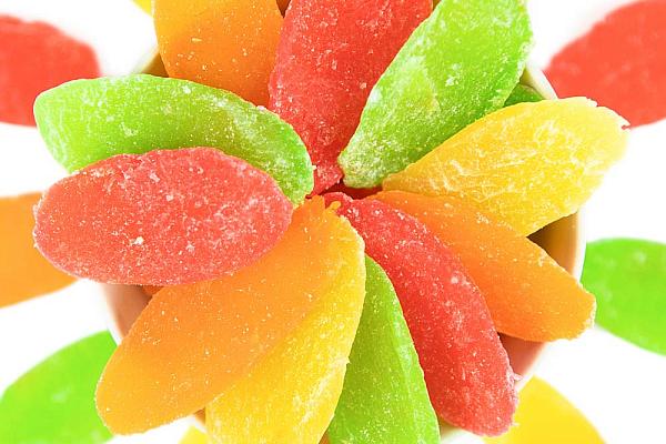  Цукаты фруктовые лепестки на развес 250 г в интернет-магазине продуктов с Преображенского рынка Apeti.ru