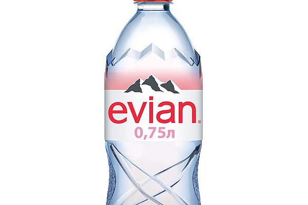  Вода Evian 0,75 л в интернет-магазине продуктов с Преображенского рынка Apeti.ru