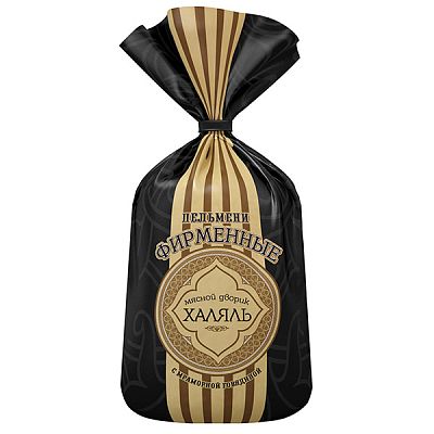 Пельмени Мясной дворик Халяль фирменные 800 г