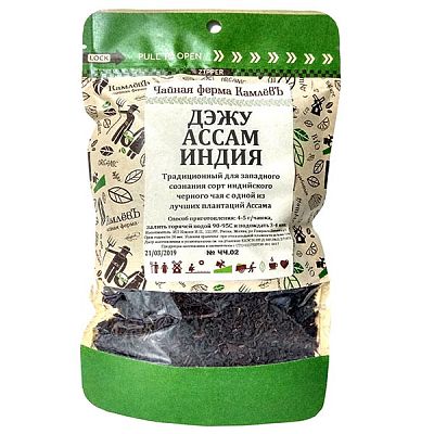 Чай черный КамлевЪ Дэжу Ассам Индия 100 г