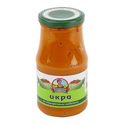 Икра из обжаренных кабачков "Угощение славянки" 520 г