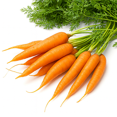 Морковь молодая с ботвой в Apeti.ru Морковь молодая с ботвой в интернет-магазине свежих фермерских продуктов Apeti.ru