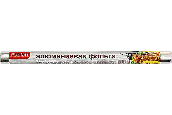  Фольга алюминиевая 45 см*8 м Paclan в интернет-магазине продуктов с Преображенского рынка Apeti.ru