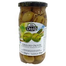 Оливки гриль Delphi без косточки 350 г