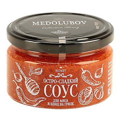 Соус Medolubov остро-сладкий 260 мл