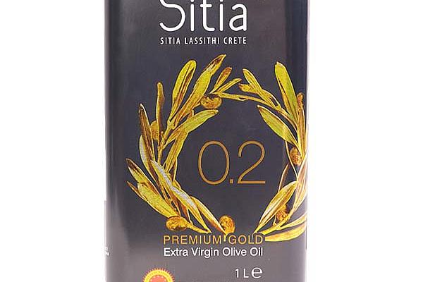  Масло оливковое SITIA Extra Virgin нерафинированное 5 л в интернет-магазине продуктов с Преображенского рынка Apeti.ru