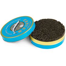 Черная икра осетровых Caviar забойная Standart 450 гр ж/б