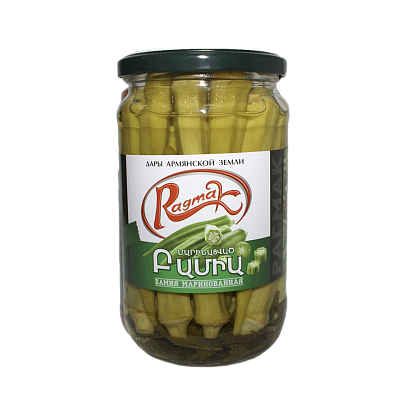  Бамия маринованная Ragmak  630гр в интернет-магазине свежих фермерских продуктов Apeti.ru