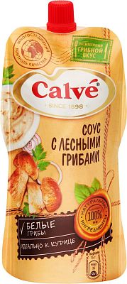 Соус Calve с лесными грибами 230 г