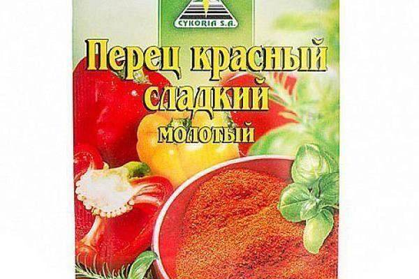  Перец красный молотый CYKORIA S.A. сладкий 20 г в интернет-магазине продуктов с Преображенского рынка Apeti.ru