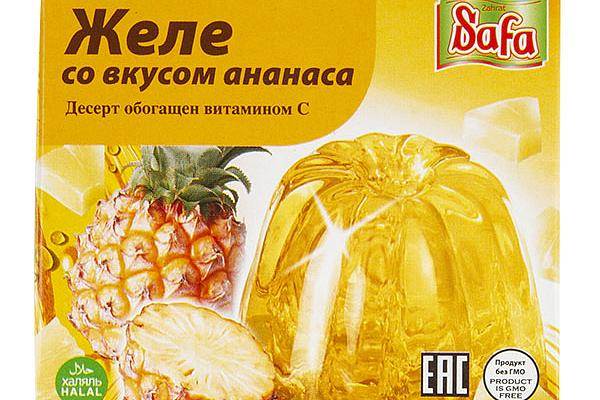 Желе Safa со вкусом ананаса 75 г в интернет-магазине продуктов с Преображенского рынка Apeti.ru