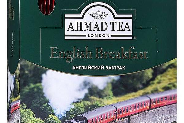  Чай черный Ahmad Tea English Breakfast 100 пак в интернет-магазине продуктов с Преображенского рынка Apeti.ru