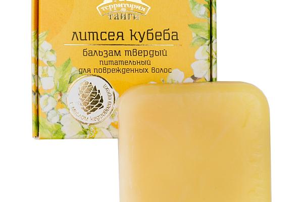  Бальзам твердый ТТ "Литсея Кубеба" для поврежденных волос, 55 гр в интернет-магазине продуктов с Преображенского рынка Apeti.ru