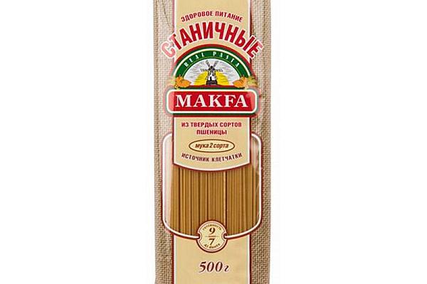  Макаронные изделия Makfa станичные 500 г в интернет-магазине продуктов с Преображенского рынка Apeti.ru