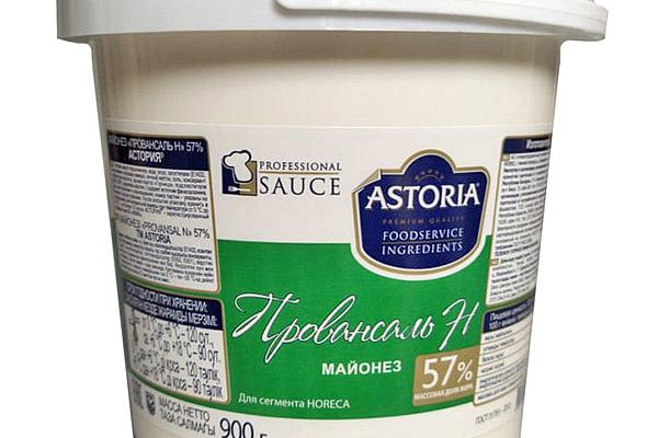  Майонез Astoria провансаль 57% 900 г в интернет-магазине продуктов с Преображенского рынка Apeti.ru