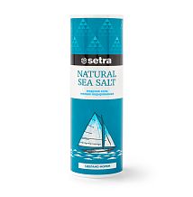 Соль морская Setra мелкая йодированная солонка 250 г