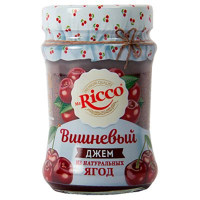 Джем Ricco вишневый 310 г