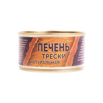  Печень трески Мурманский рыбокомбинат натуральная 120г в интернет-магазине свежих фермерских продуктов Apeti.ru