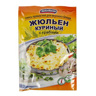 Смесь пряностей Spice Master жюльен куриный с грибами 30 г в Apeti.ru Смесь пряностей Spice Master жюльен куриный с грибами 30 г в интернет-магазине свежих фермерских продуктов Apeti.ru