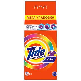  Стиральный порошок Tide автомат аква-пудра color 9 кг в интернет-магазине свежих фермерских продуктов Apeti.ru