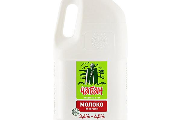  Молоко Чабан отборное 3,4-4,5% 1900 г БЗМЖ в интернет-магазине продуктов с Преображенского рынка Apeti.ru