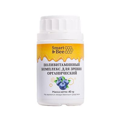  Поливитаминный комплекс Smart Bee для зрения органический 40 г в интернет-магазине свежих фермерских продуктов Apeti.ru