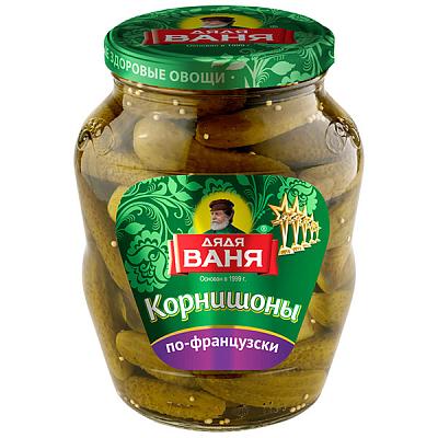  Корнишоны Дядя Ваня по-французски 680 г в интернет-магазине свежих фермерских продуктов Apeti.ru