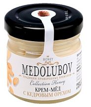 Крем-мед Medolubov с кедровым орехом 40 мл