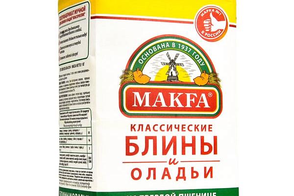  Смесь для выпечки Makfa блины классические домашние 1 кг в интернет-магазине продуктов с Преображенского рынка Apeti.ru