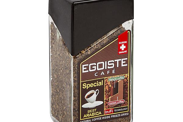  Кофе Egoiste Special arabica сублимированный растворимый 100 г в интернет-магазине продуктов с Преображенского рынка Apeti.ru