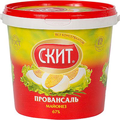 Майонез Скит провансаль 67% 900 мл