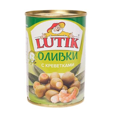 Оливки LUTIK с креветкой 280 г