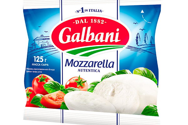  Сыр Моцарелла Трио Гальбани 45% БЗМЖ 125 г  в интернет-магазине продуктов с Преображенского рынка Apeti.ru