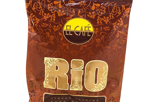  Кофе молотый RIO El Cafe черный крепкий 100 г в интернет-магазине продуктов с Преображенского рынка Apeti.ru