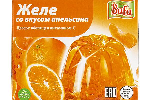  Желе Safa со вкусом апельсина 75 г в интернет-магазине продуктов с Преображенского рынка Apeti.ru