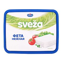 Сыр мягкий рассольный Савушкин Фета Sveza 45% БЗМЖ 250 г