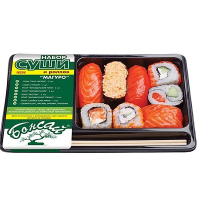  Набор суши и роллов Магуро 270 г в интернет-магазине свежих фермерских продуктов Apeti.ru