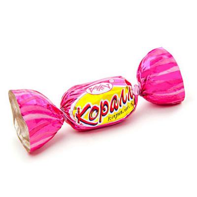  Карамель Рахат коралл с ореховой начинкой 250 г в интернет-магазине свежих фермерских продуктов Apeti.ru