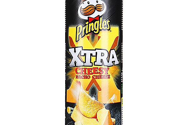  Чипсы Pringles Xtra с сыром 150 г в интернет-магазине продуктов с Преображенского рынка Apeti.ru