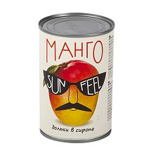 Манго Sunfeel дольки в сиропе 425 мл