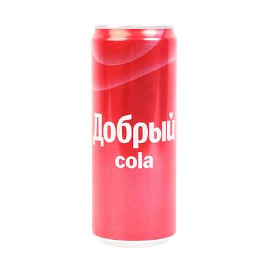 Напиток Добрый Cola ж/б 0,33 л