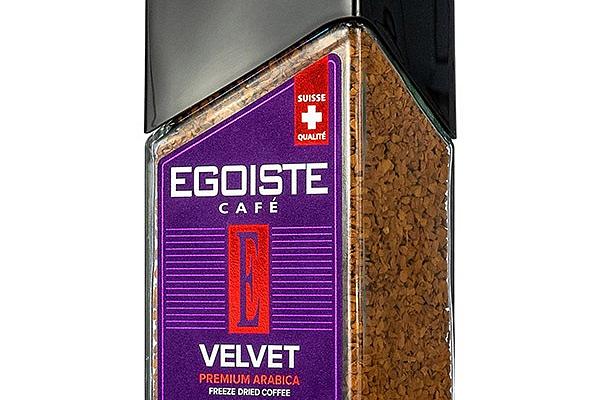  Кофе Egoiste velvet растворимый сублимированный 95 г в интернет-магазине продуктов с Преображенского рынка Apeti.ru